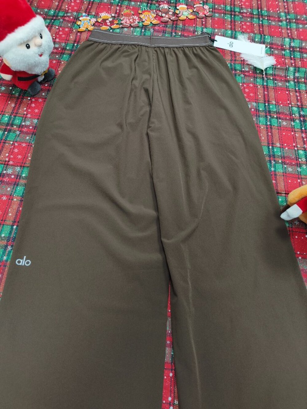 Alo Yoga Regular Espresso Suit Up Trouser🧆Easy to Dress Up or Down👖30" Inseam - Picture 5 of 7